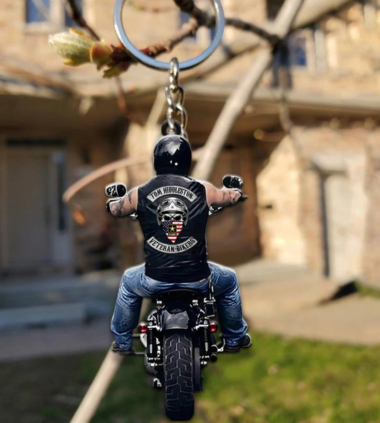Biker Keychain